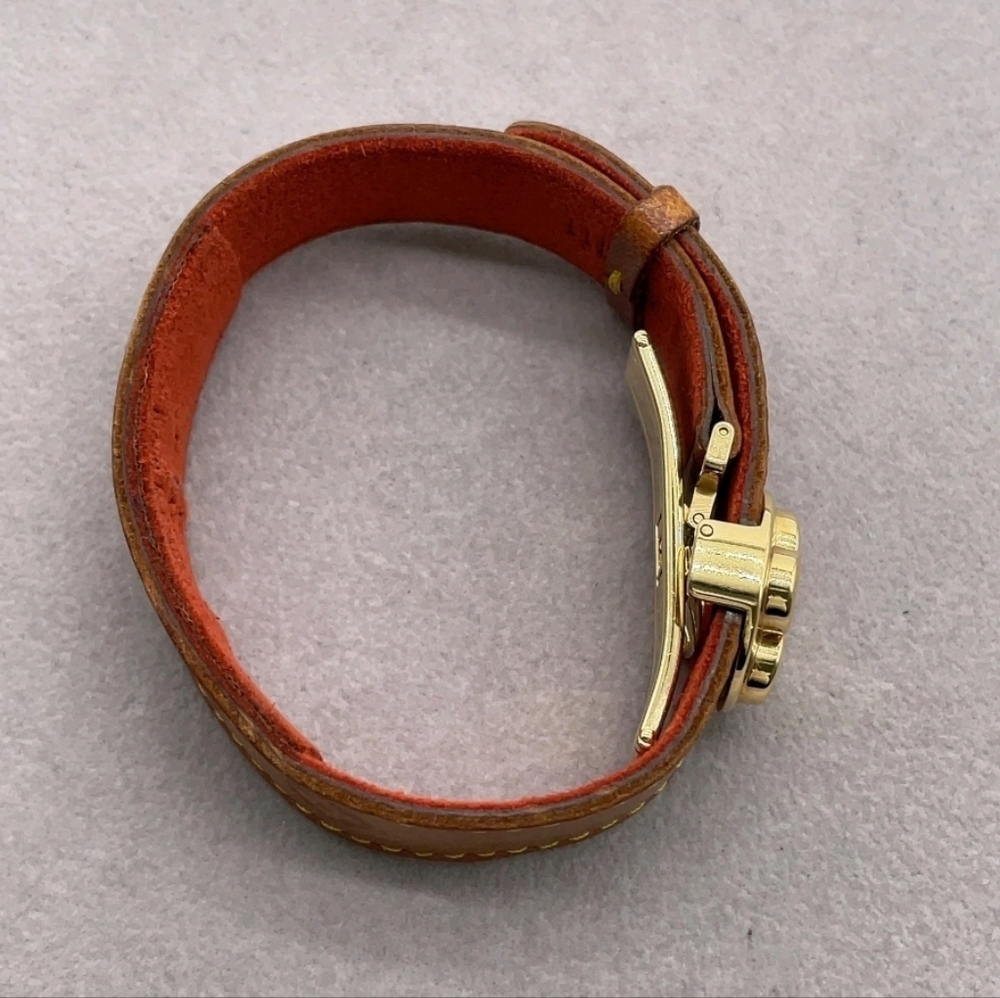 Authentic Louis Vuitton Brown and Gold Bracelet - Picture 8 of 12